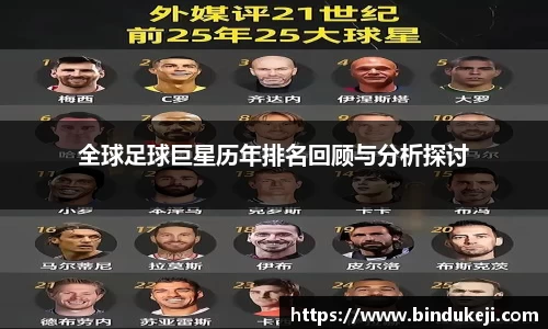 全球足球巨星历年排名回顾与分析探讨